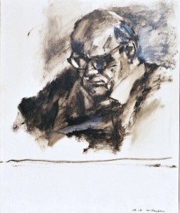 Valdemar Söderholm konstnärens far/the Artist´s Father 1962