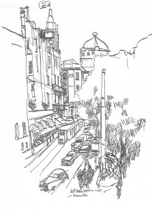 Hamngatan Stockholm 1960